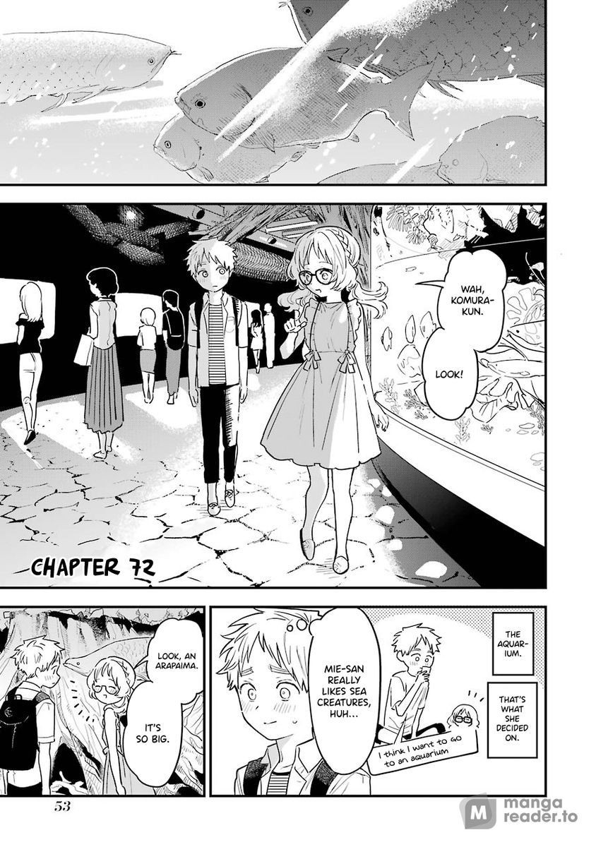 Suki na Ko ga Megane wo Wasureta, Chapter 72 image 01